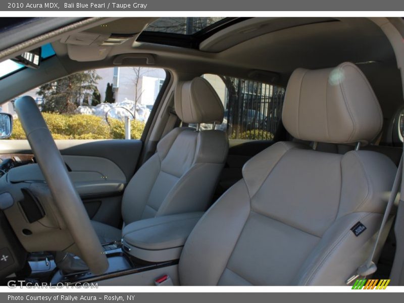 Bali Blue Pearl / Taupe Gray 2010 Acura MDX