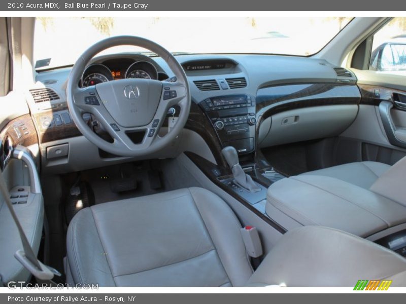 Bali Blue Pearl / Taupe Gray 2010 Acura MDX
