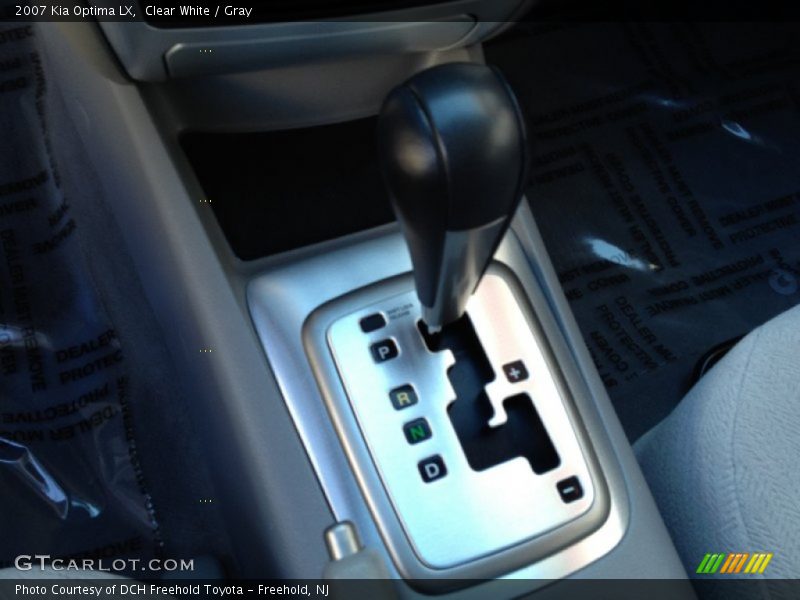 Clear White / Gray 2007 Kia Optima LX