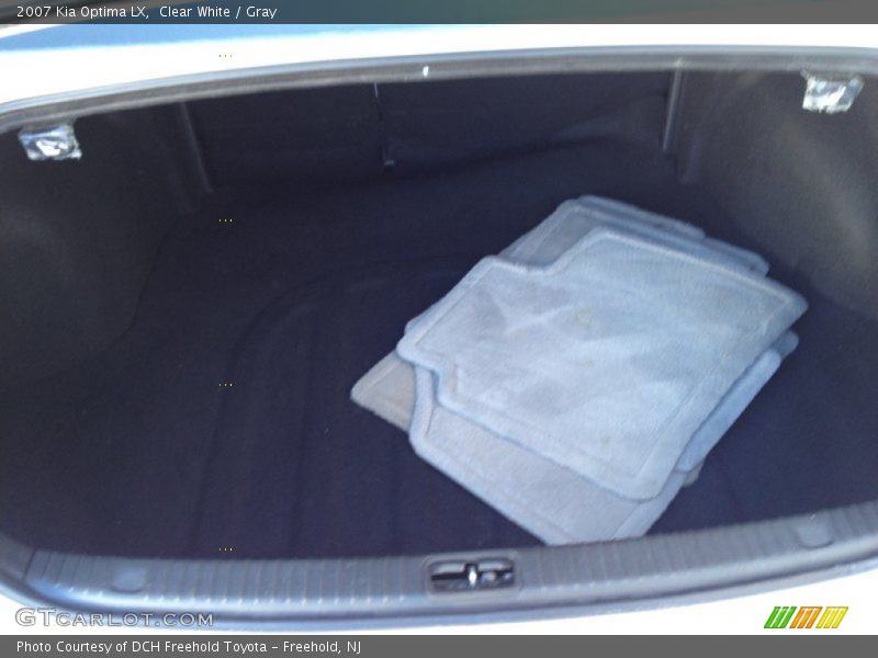Clear White / Gray 2007 Kia Optima LX