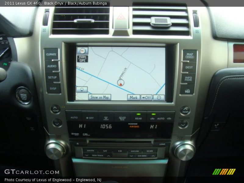 Black Onyx / Black/Auburn Bubinga 2011 Lexus GX 460