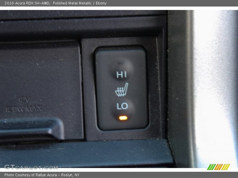 Polished Metal Metallic / Ebony 2010 Acura RDX SH-AWD