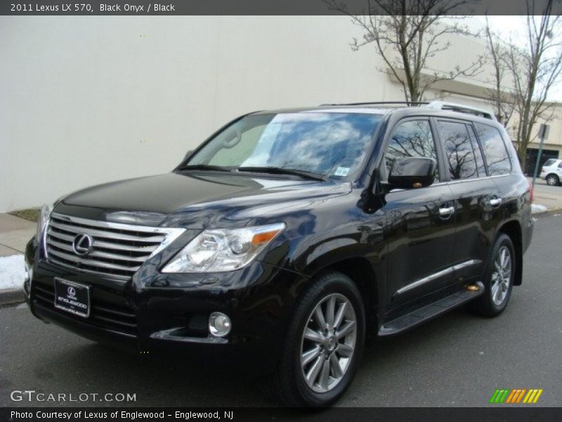Black Onyx / Black 2011 Lexus LX 570