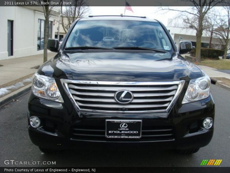 Black Onyx / Black 2011 Lexus LX 570
