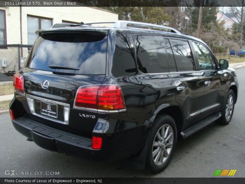 Black Onyx / Black 2011 Lexus LX 570