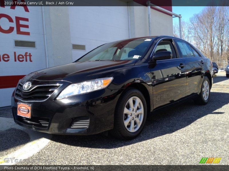 Black / Ash Gray 2010 Toyota Camry LE