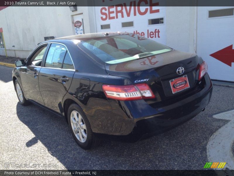 Black / Ash Gray 2010 Toyota Camry LE