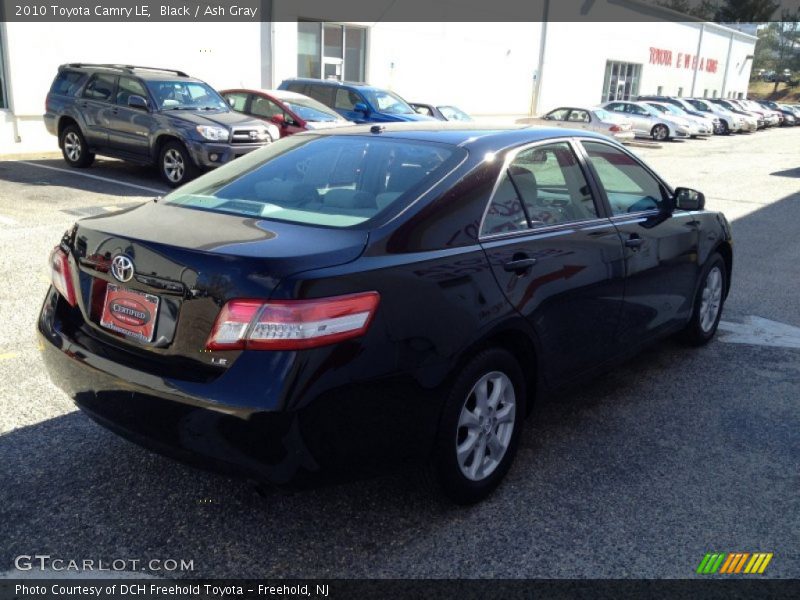Black / Ash Gray 2010 Toyota Camry LE