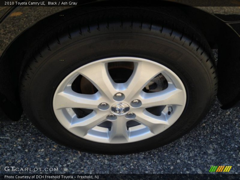 Black / Ash Gray 2010 Toyota Camry LE