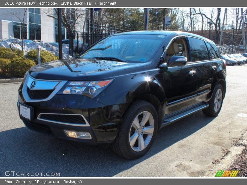 Crystal Black Pearl / Parchment 2010 Acura MDX Technology