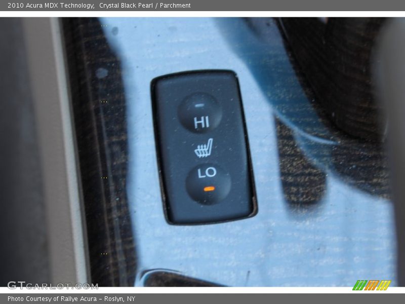 Crystal Black Pearl / Parchment 2010 Acura MDX Technology