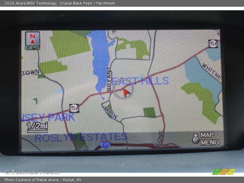 Crystal Black Pearl / Parchment 2010 Acura MDX Technology