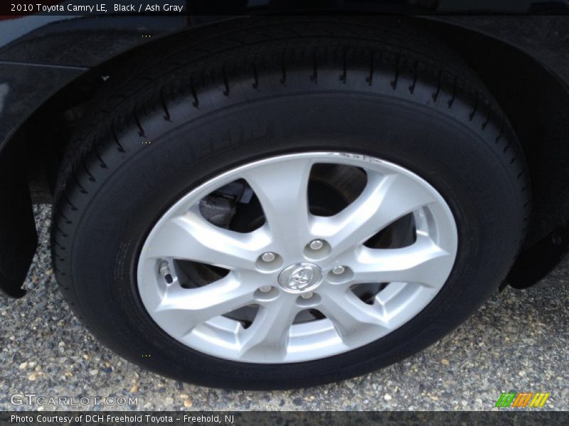Black / Ash Gray 2010 Toyota Camry LE