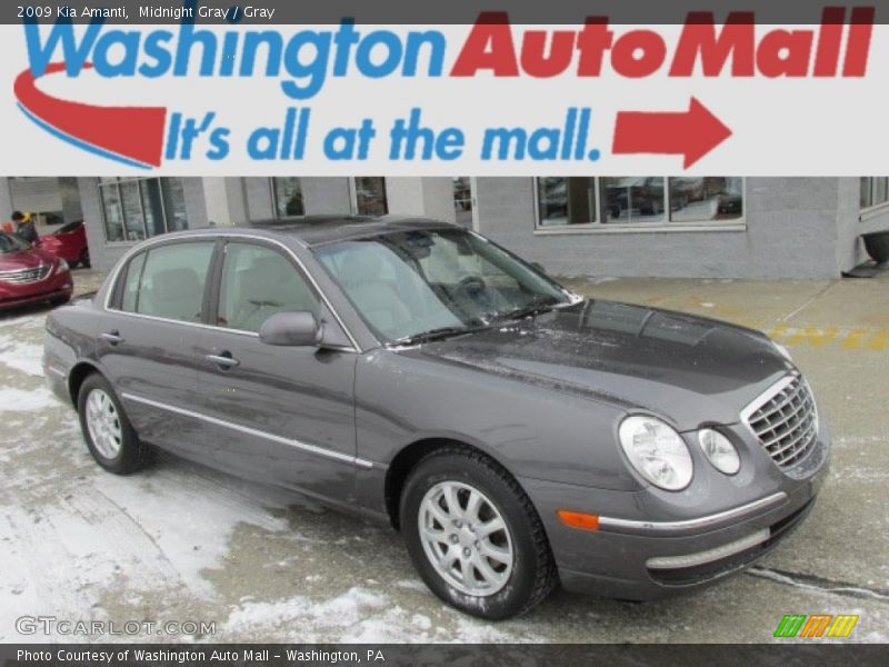 Midnight Gray / Gray 2009 Kia Amanti