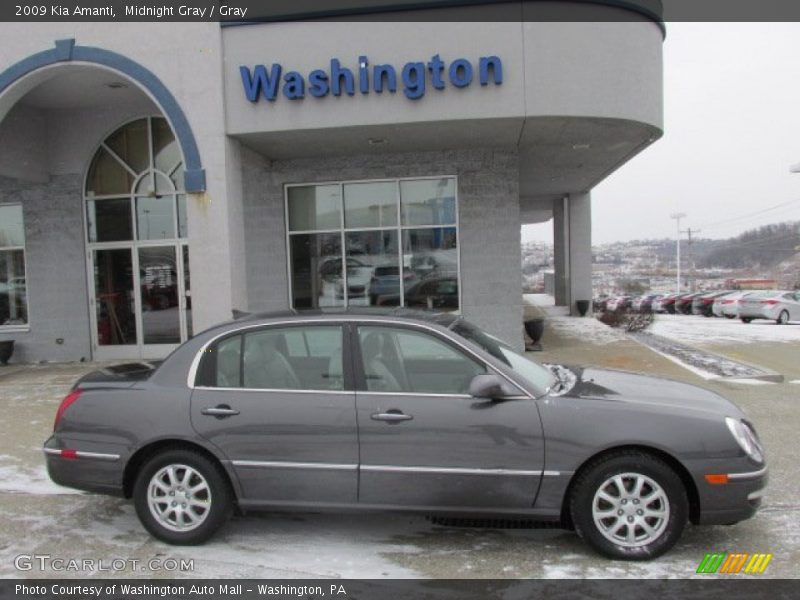 Midnight Gray / Gray 2009 Kia Amanti