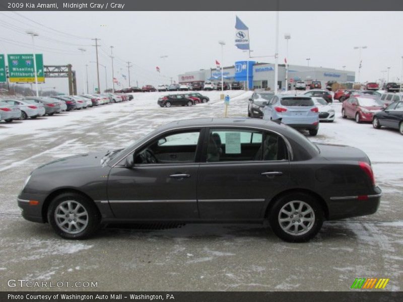 Midnight Gray / Gray 2009 Kia Amanti