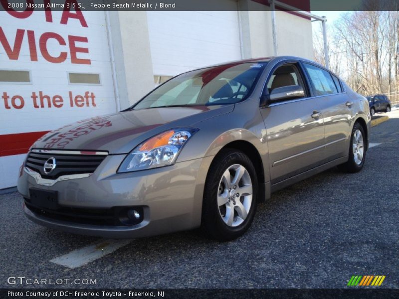 Pebble Beach Metallic / Blond 2008 Nissan Altima 3.5 SL