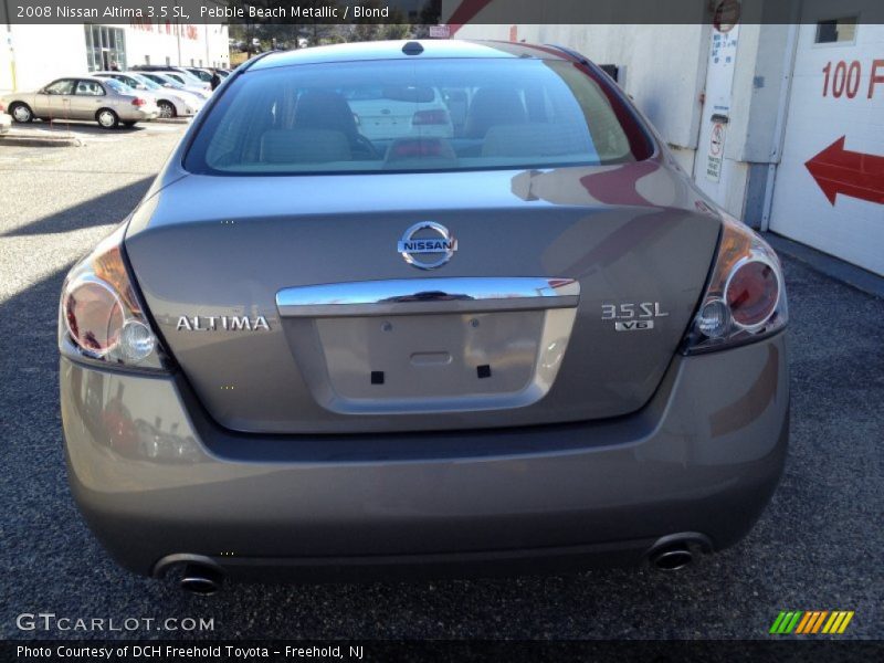 Pebble Beach Metallic / Blond 2008 Nissan Altima 3.5 SL
