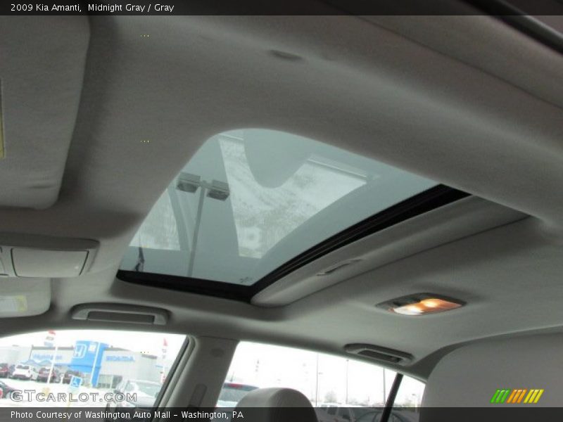 Midnight Gray / Gray 2009 Kia Amanti