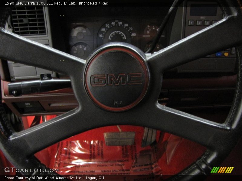  1990 Sierra 1500 SLE Regular Cab Steering Wheel