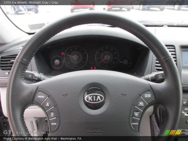Midnight Gray / Gray 2009 Kia Amanti