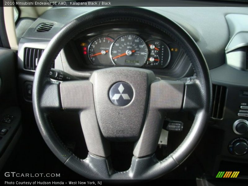 Kalapana Black / Black 2010 Mitsubishi Endeavor SE AWD