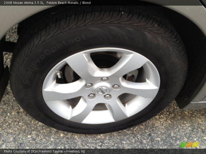 Pebble Beach Metallic / Blond 2008 Nissan Altima 3.5 SL