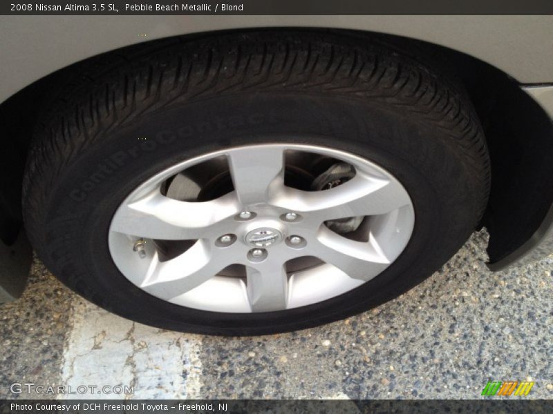 Pebble Beach Metallic / Blond 2008 Nissan Altima 3.5 SL