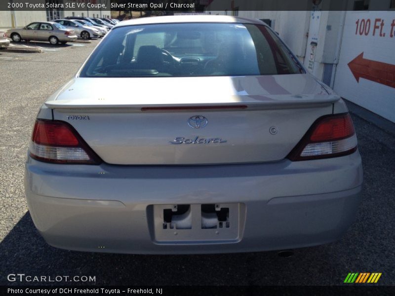 Silver Stream Opal / Charcoal 2000 Toyota Solara SLE V6 Coupe