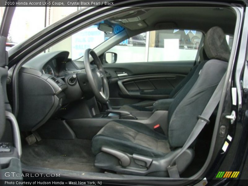 Front Seat of 2010 Accord LX-S Coupe