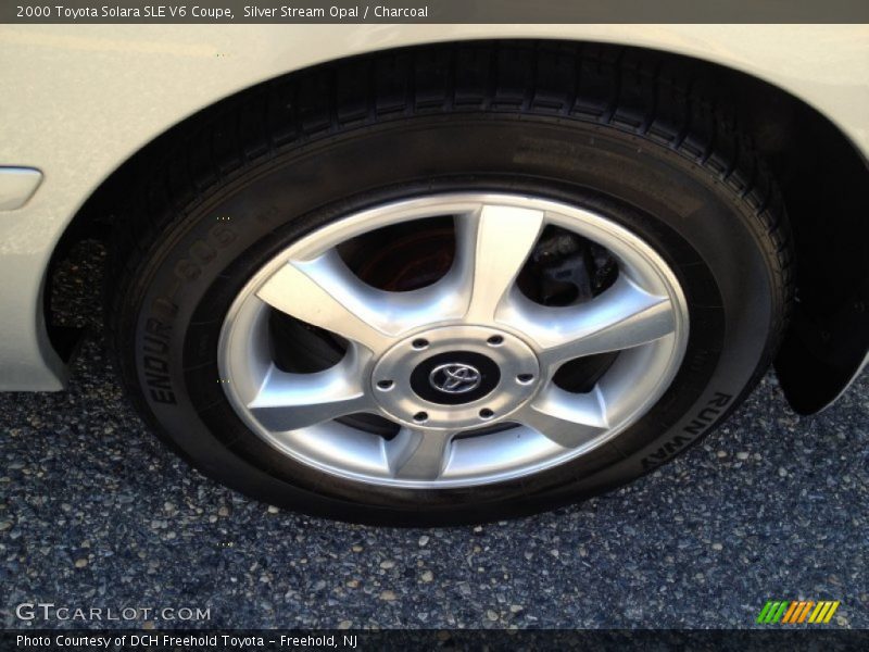 Silver Stream Opal / Charcoal 2000 Toyota Solara SLE V6 Coupe
