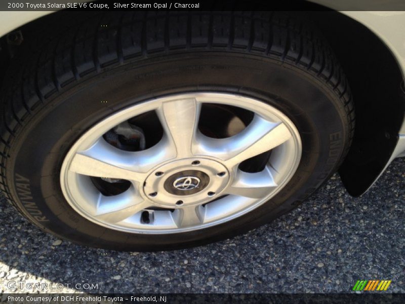 Silver Stream Opal / Charcoal 2000 Toyota Solara SLE V6 Coupe