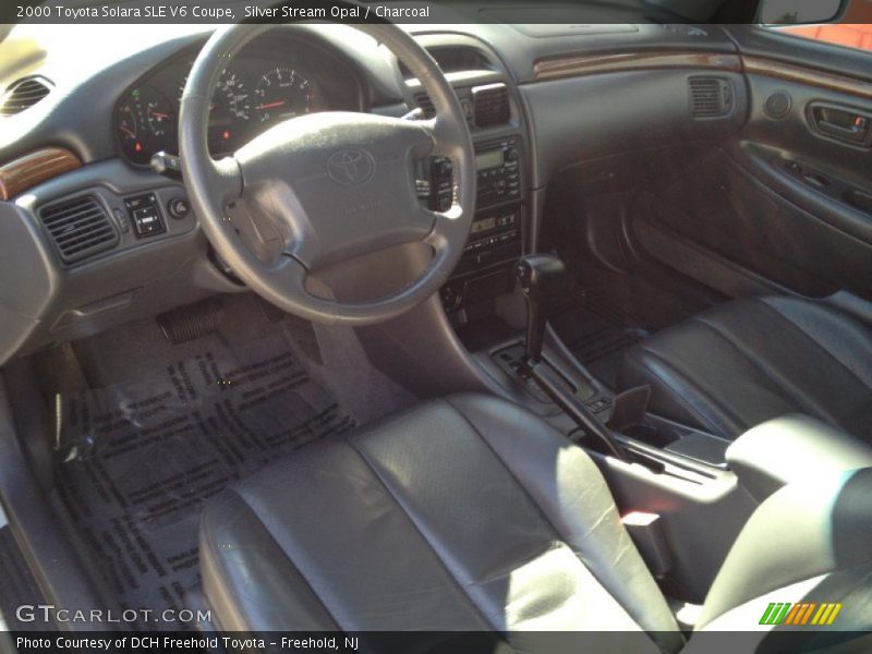 Silver Stream Opal / Charcoal 2000 Toyota Solara SLE V6 Coupe