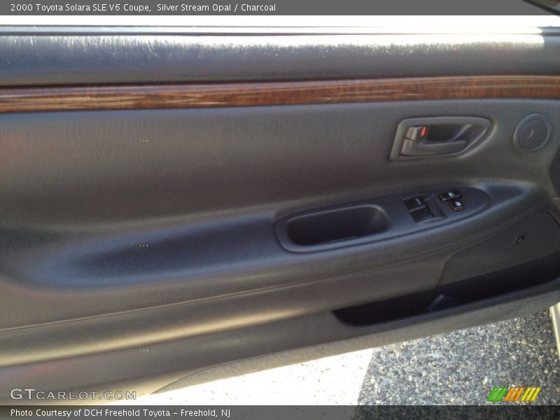 Silver Stream Opal / Charcoal 2000 Toyota Solara SLE V6 Coupe