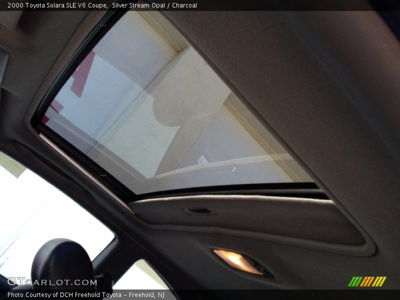 Silver Stream Opal / Charcoal 2000 Toyota Solara SLE V6 Coupe
