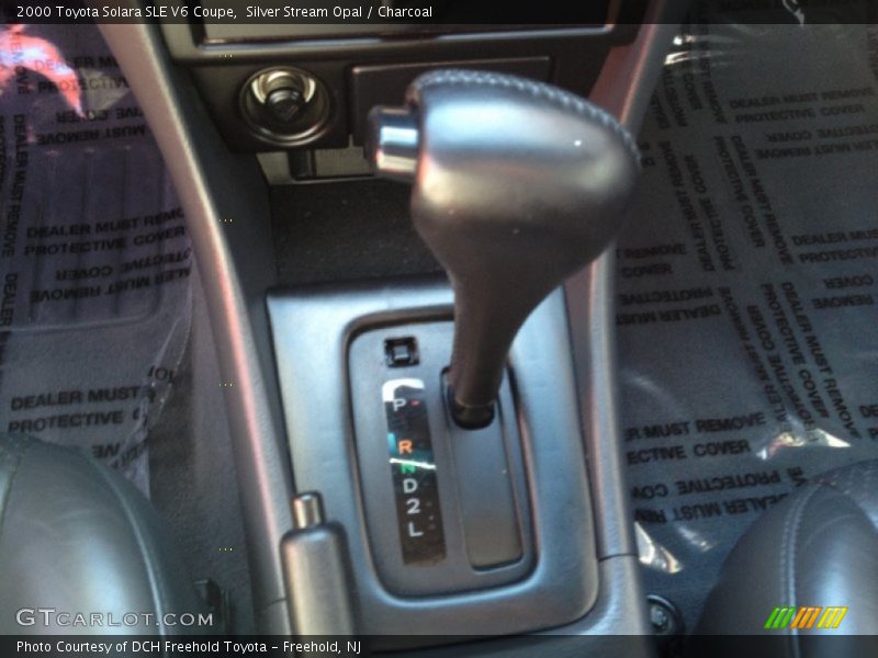 Silver Stream Opal / Charcoal 2000 Toyota Solara SLE V6 Coupe