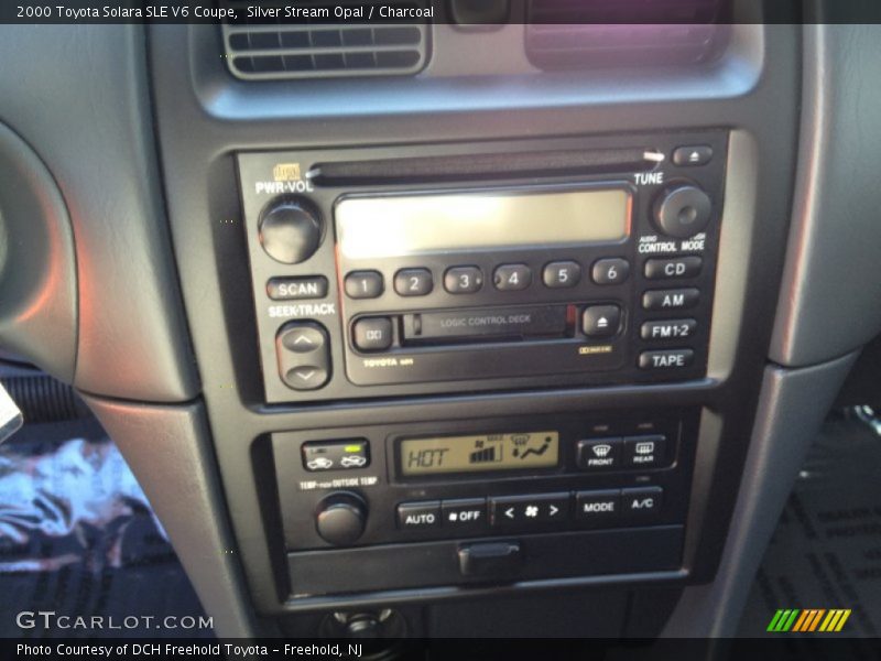 Silver Stream Opal / Charcoal 2000 Toyota Solara SLE V6 Coupe
