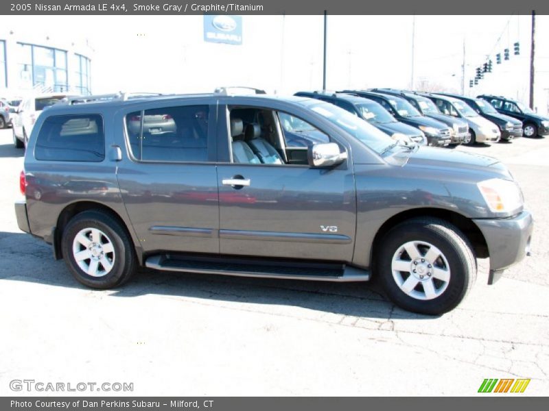 Smoke Gray / Graphite/Titanium 2005 Nissan Armada LE 4x4