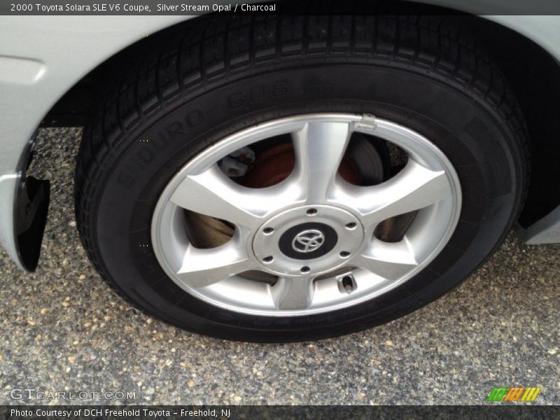 Silver Stream Opal / Charcoal 2000 Toyota Solara SLE V6 Coupe