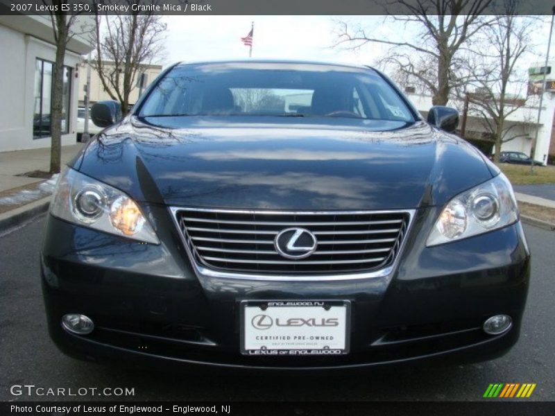 Smokey Granite Mica / Black 2007 Lexus ES 350