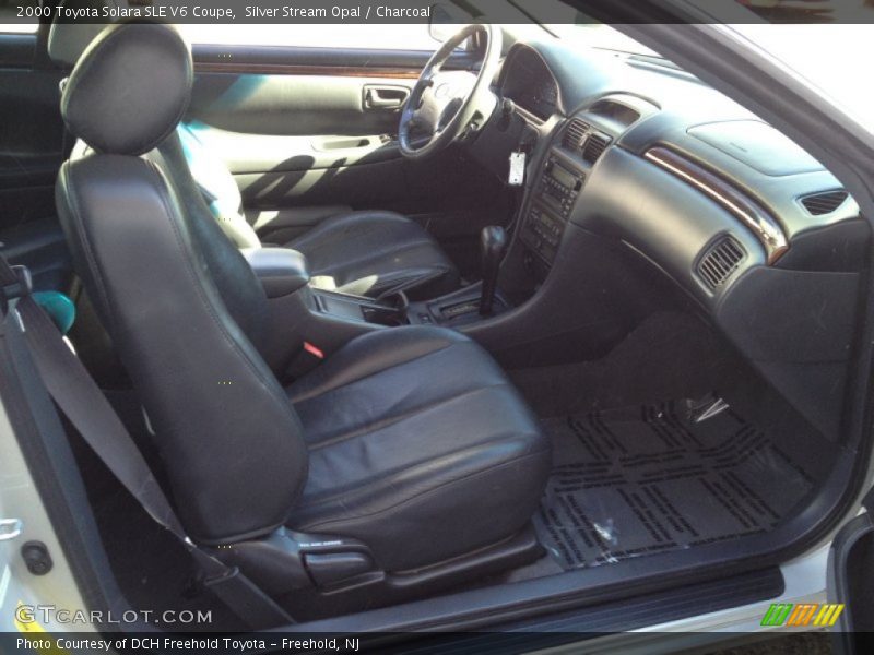 Silver Stream Opal / Charcoal 2000 Toyota Solara SLE V6 Coupe