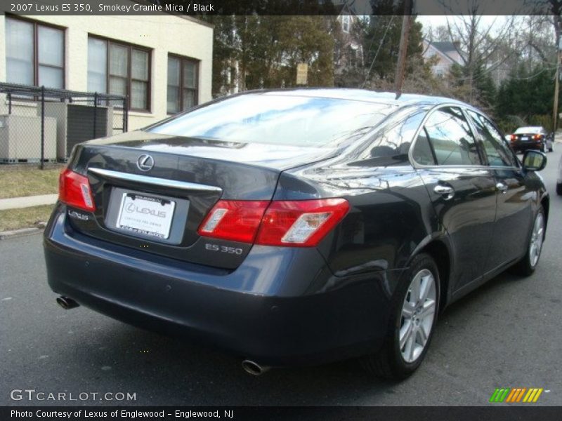 Smokey Granite Mica / Black 2007 Lexus ES 350