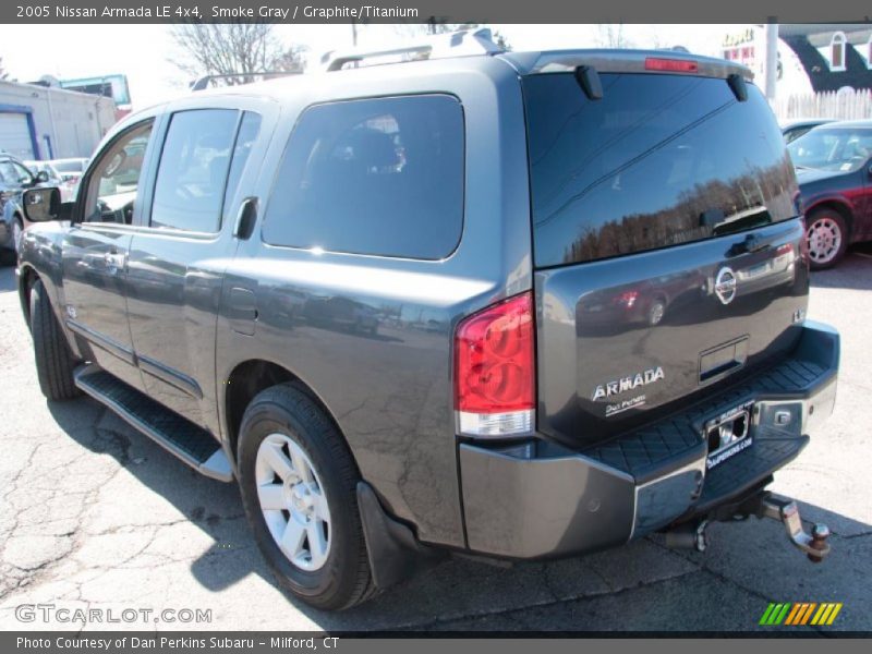 Smoke Gray / Graphite/Titanium 2005 Nissan Armada LE 4x4