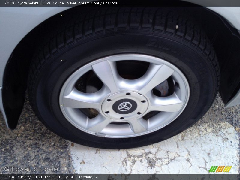 Silver Stream Opal / Charcoal 2000 Toyota Solara SLE V6 Coupe