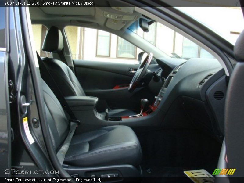 Smokey Granite Mica / Black 2007 Lexus ES 350