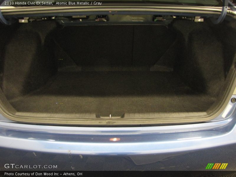 Atomic Blue Metallic / Gray 2010 Honda Civic EX Sedan