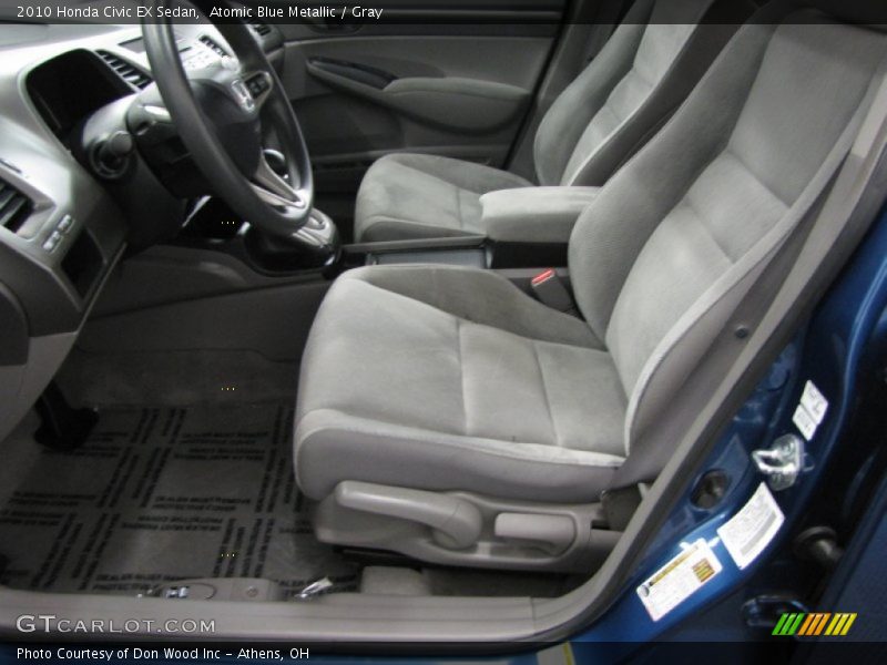 Front Seat of 2010 Civic EX Sedan