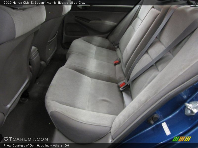 Rear Seat of 2010 Civic EX Sedan