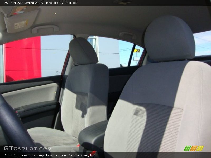 Red Brick / Charcoal 2012 Nissan Sentra 2.0 S