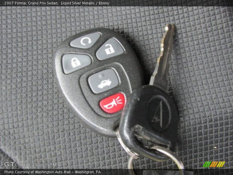 Keys of 2007 Grand Prix Sedan